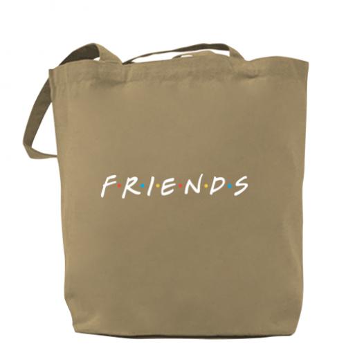 Шоппер Friends 37x41 см Капучино (340913-51-43770)