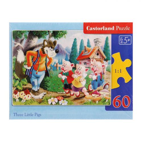 Пазл Три поросенка 60 элементов (B-06106-CS)