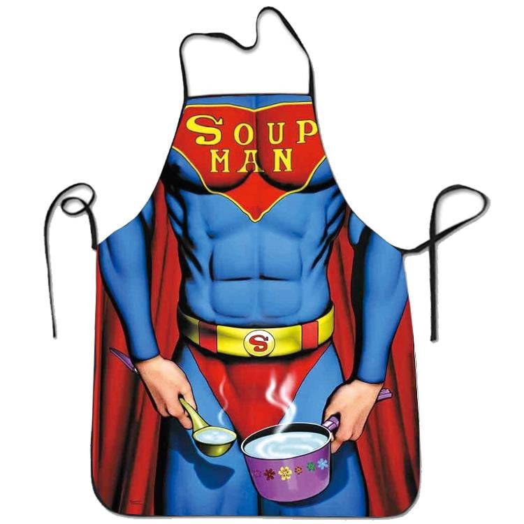 Фартук с приколом Спайдермен Soup Man 80x60 см Разноцветный (50206)