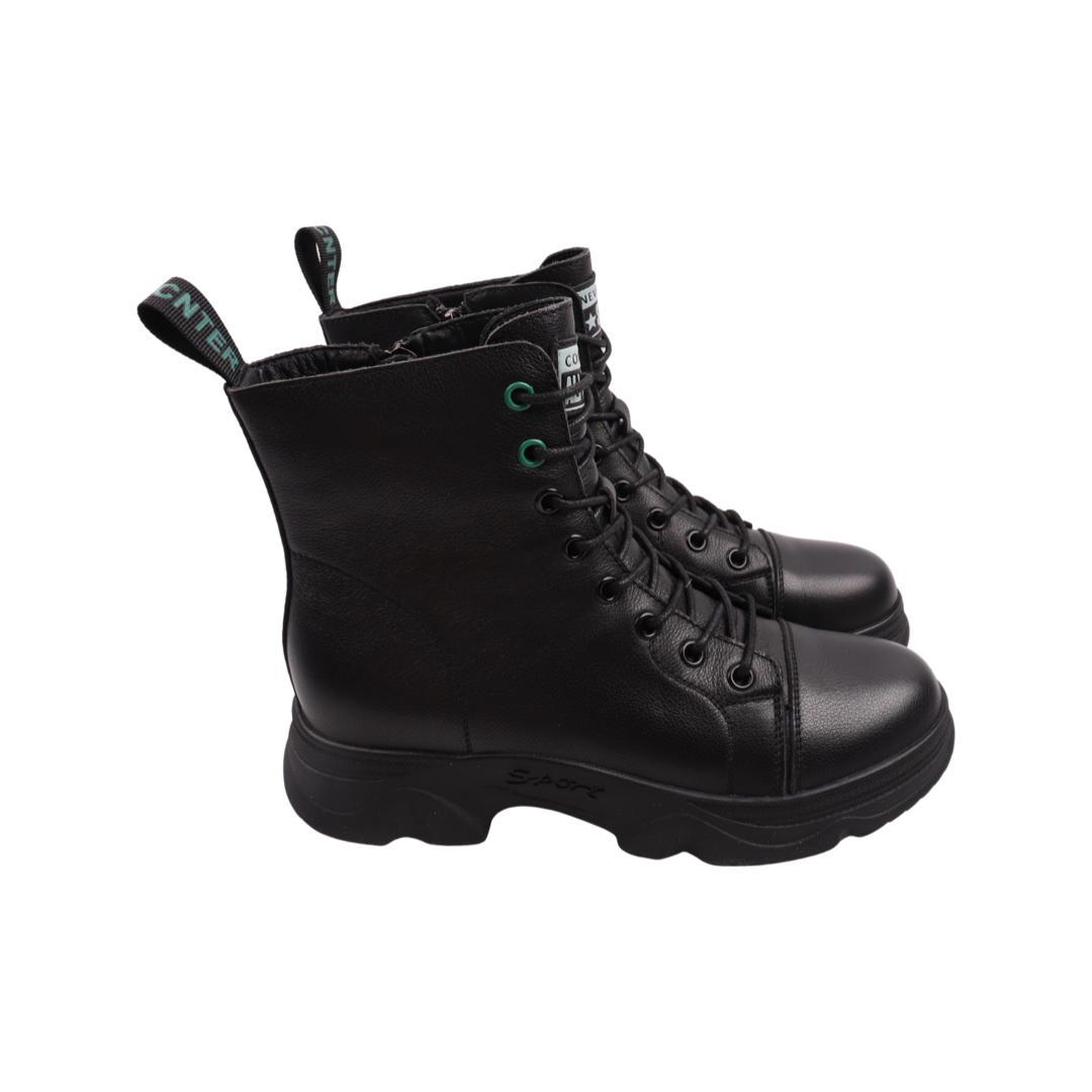 Черевики жіночі Li Fexpert зі шкіри р. 39 Чорний (1029-22DHS)