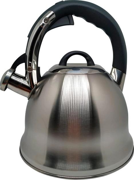 Чайник со свистком Krauzer Palladium KR-78414 3 л Серебристый (8-6-4875398)