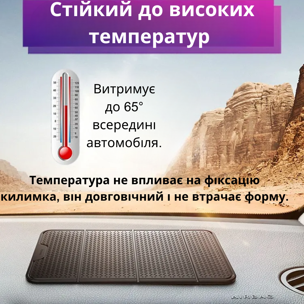 Тримач для телефона в машину BASEUS антиковзаючий килимок складаний Чорний (SUWNT-01) - фото 7 Тримач для телефона в машину BASEUS антиковзаючий килимок складаний Чорний (SUWNT-01) - фото 7