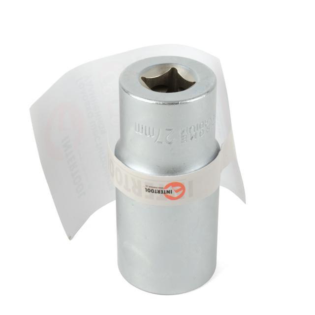 Головка шестигранна Intertool ET-0127 подовжена 1/2" 27х78 мм