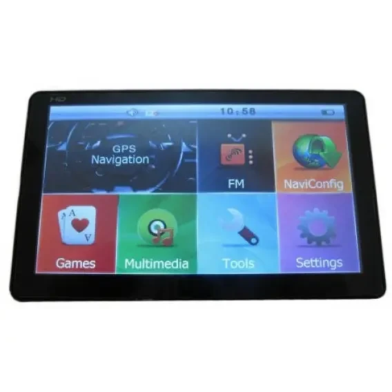Автомобільний GPS-навігатор 7007 RAM 256 Mb 8gb 800MHz з ємнісним екраном 7" (4089) - фото 3