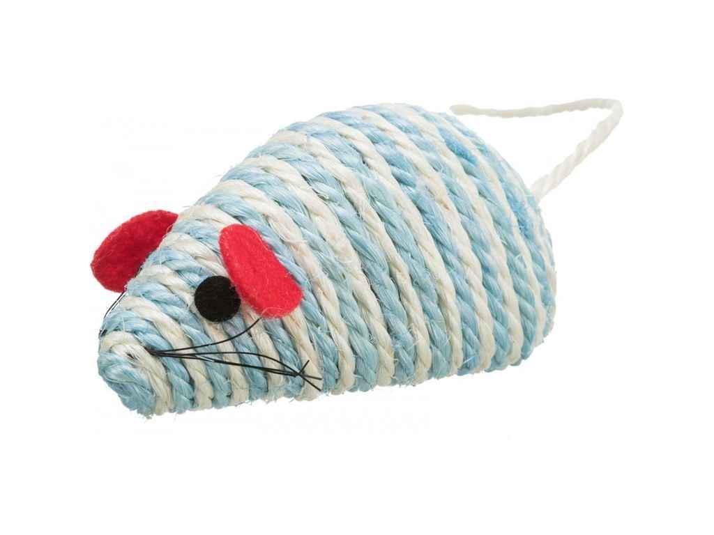 Игрушка для кошек Trixie Мышь сизаль 10 см (4074)
