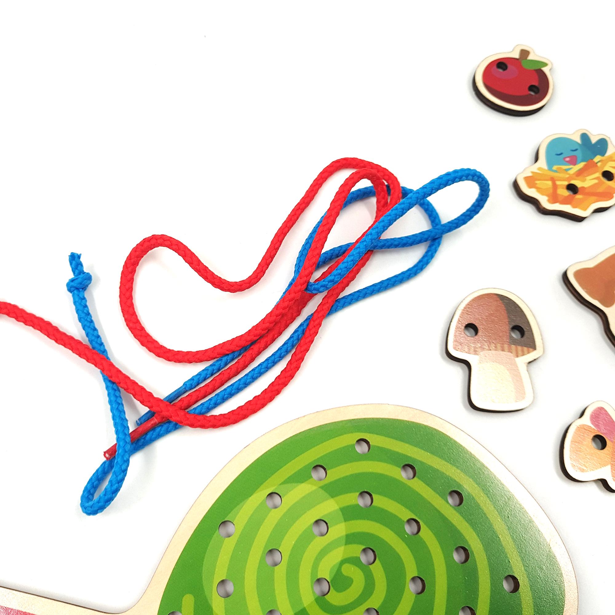 Шнурівка дерев'яна розвиваюча TK Group Збери картинку сам 26 см 10 фігурок Різнокольоровий (91605) - фото 3 Шнурівка дерев'яна розвиваюча TK Group Збери картинку сам 26 см 10 фігурок Різнокольоровий (91605) - фото 3