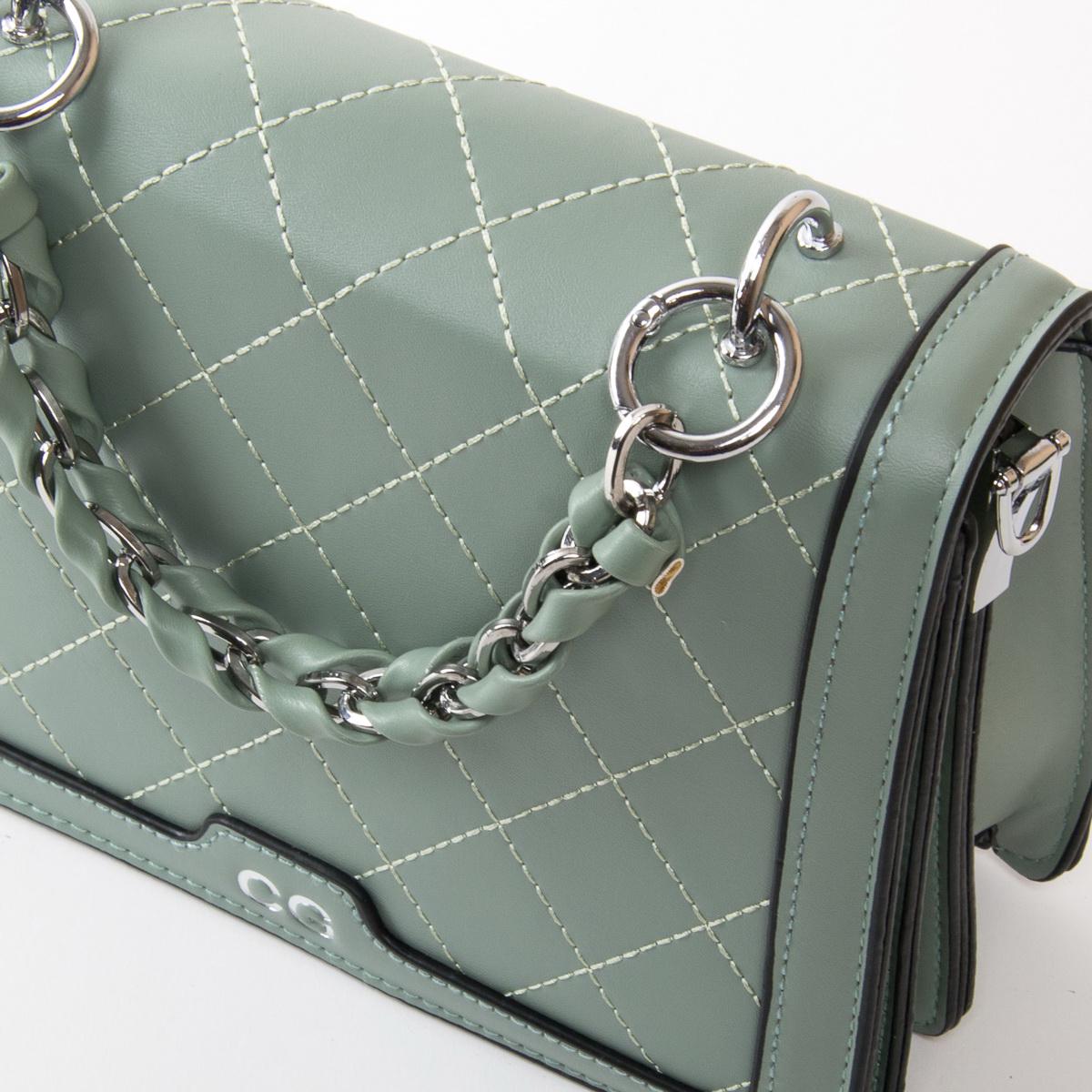 Женская сумочка-клатч Fashion 18576 Мятный - фото 3 Женская сумочка-клатч Fashion 18576 Мятный - фото 3