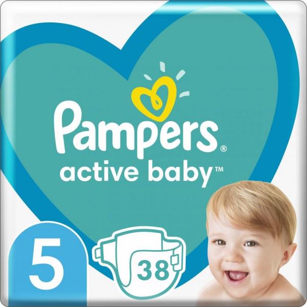 Підгузки Pampers Active Baby р. 5 11-16 кг 38 шт.