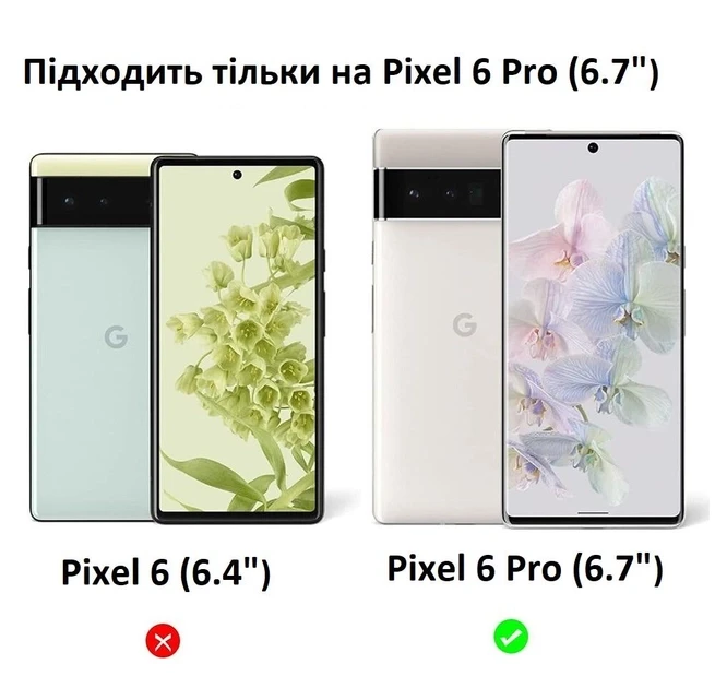 Тканинний чохол для Google Pixel 6 Pro (темно-синій) - фото 4