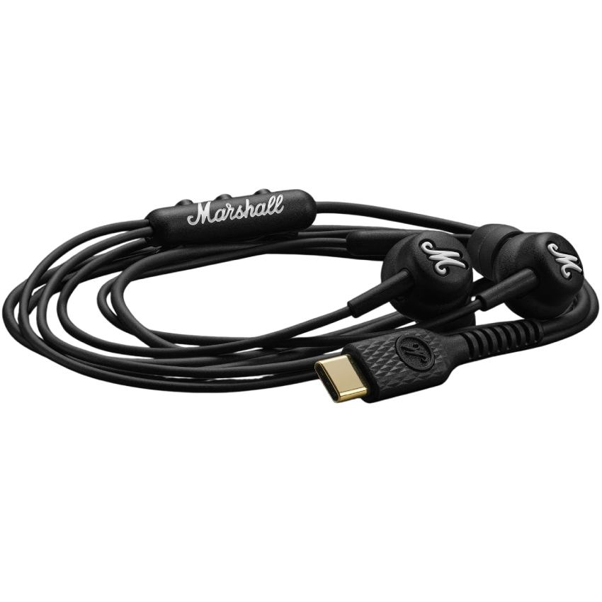 Наушники проводные Marshall Mode USB-C Black - фото 5 Наушники проводные Marshall Mode USB-C Black - фото 5