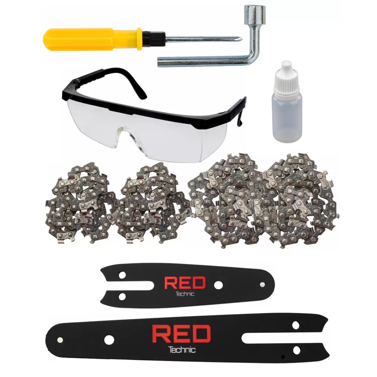 Пила аккумуляторная цепная мини Red Technic RTMPA0064 4"/6" 2 Ач 20 В - фото 13 Пила аккумуляторная цепная мини Red Technic RTMPA0064 4"/6" 2 Ач 20 В - фото 13