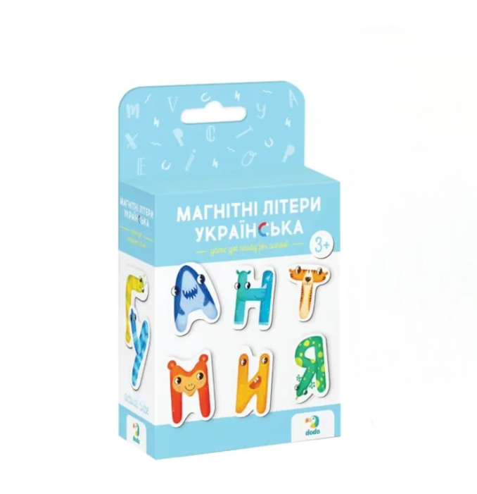 Набор магнитов Dodo 200211 алфавит на украинском языке (1626490889)