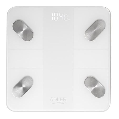 Весы умные Body Analyzer Scale Adler AD 8186 White (609483)