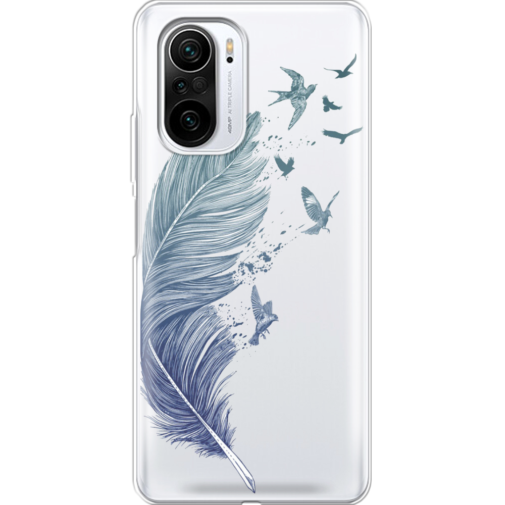 Чохол Boxface Xiaomi Mi 11i Feather Прозорий силікон (42102-cc38-42102)