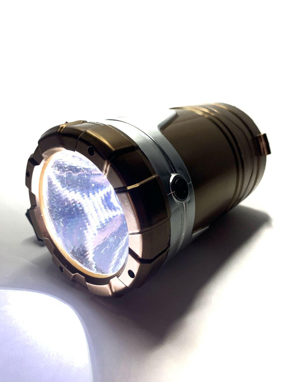 Ліхтар кемпінговий GSH-7099B 1W+16 Led Gold - фото 3