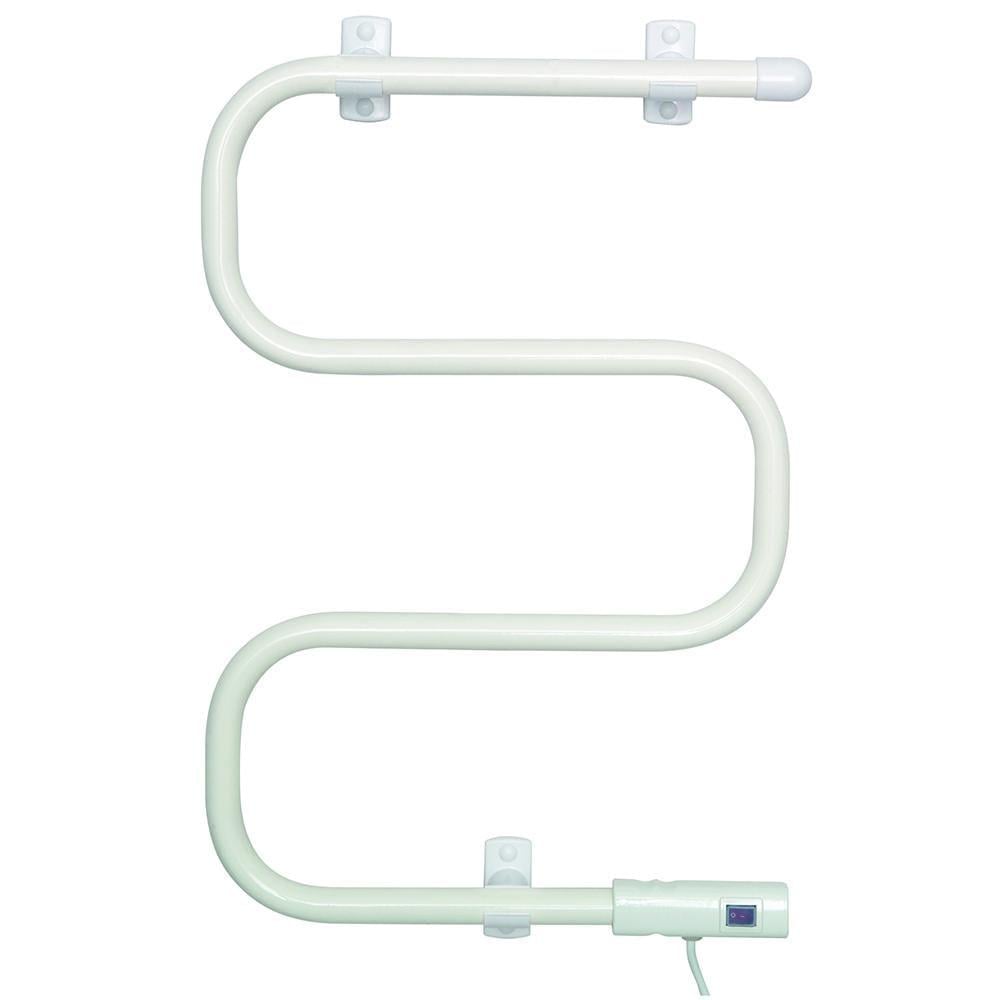 Полотенцесушитель электрический Zerix Viper EPV-4060R-WHITE 60 W (ZX4919)