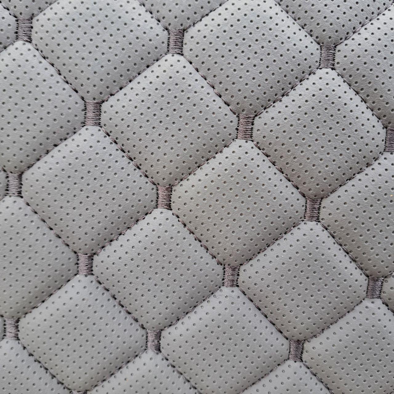 Органайзер автомобильный в багажник с перфорированной эко-кожи S 35x30x30 см Светло-серый (b5680e5a) - фото 2 Органайзер автомобильный в багажник с перфорированной эко-кожи S 35x30x30 см Светло-серый (b5680e5a) - фото 2