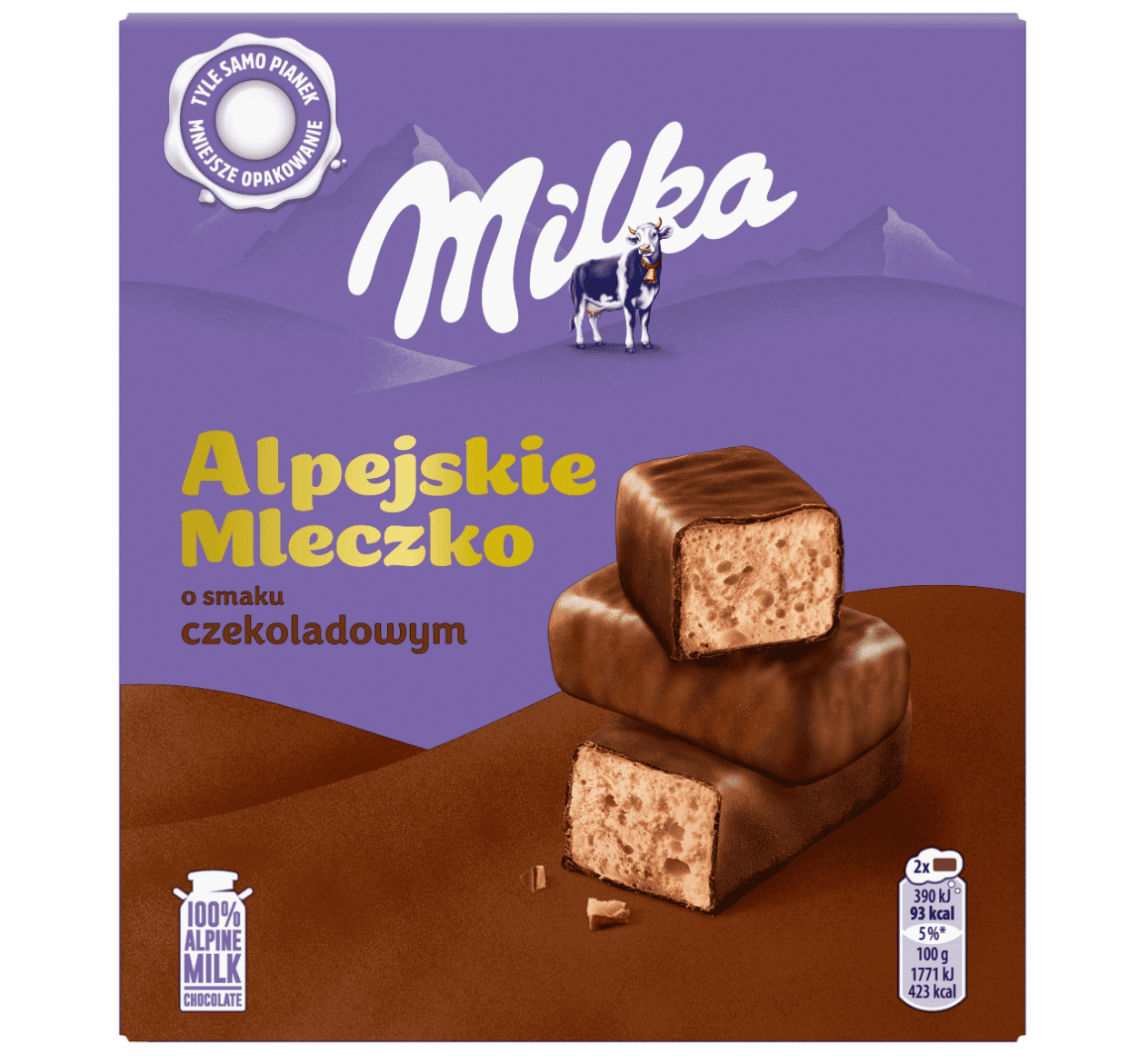 Конфеты птичье молоко Milka Alpine Milk Chocolate 330 г (2838531781)