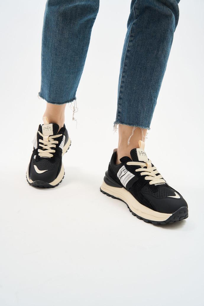 Кросівки жіночі LONZA р. 38 Чорний (178922) - фото 4