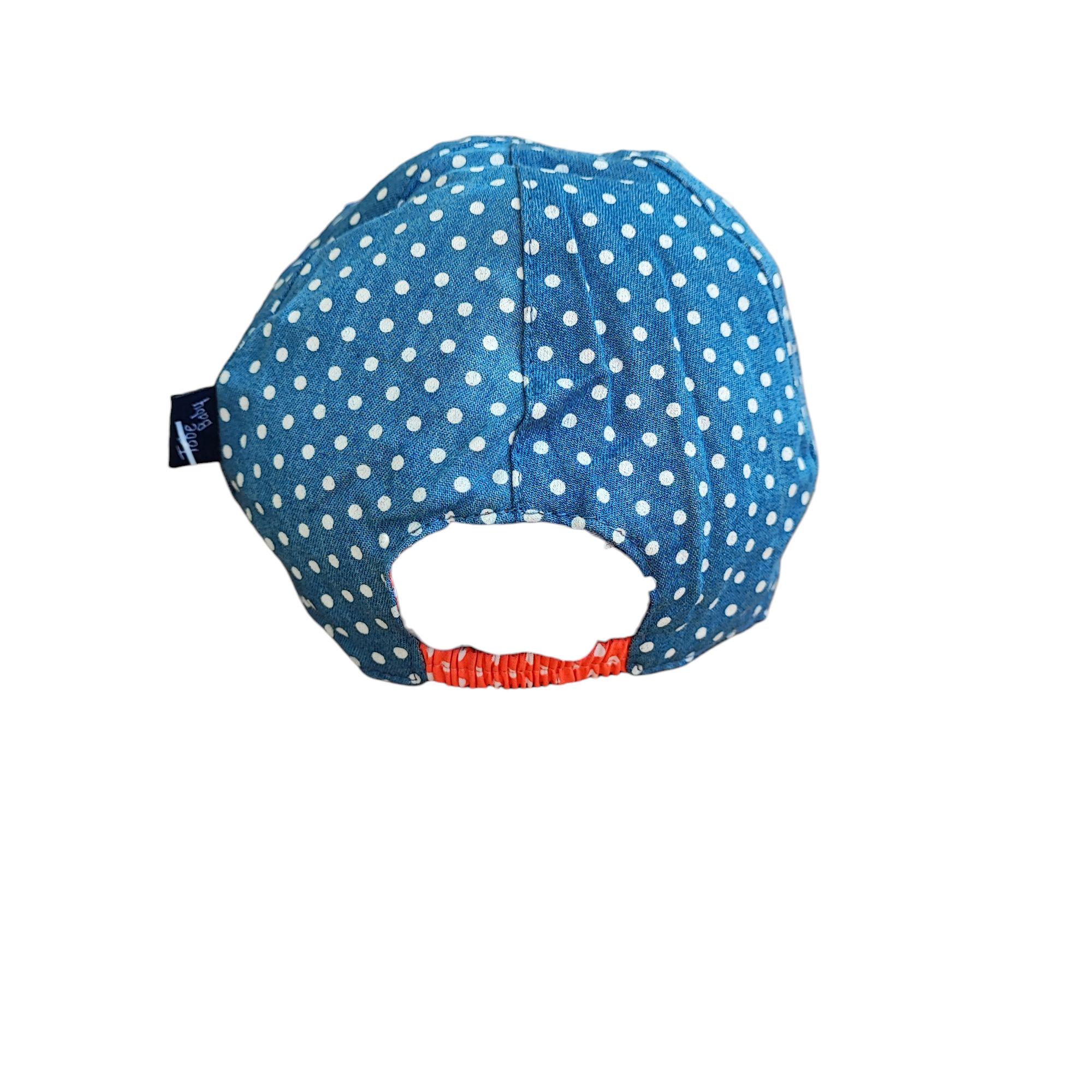 Кепка дитяча для дівчинки Chicco 35-40 см Синій (250426018) - фото 3 Кепка дитяча для дівчинки Chicco 35-40 см Синій (250426018) - фото 3