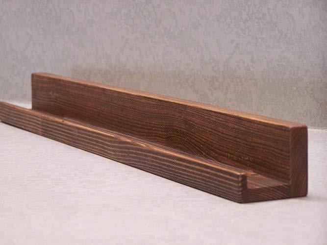 Полка настенная из дерева Балоро 50 см Капучино (НСП-0024509)