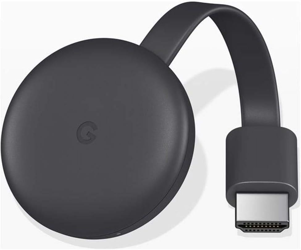Медиаплеер Google Chromecast 3rd Gen Black (GA00439)