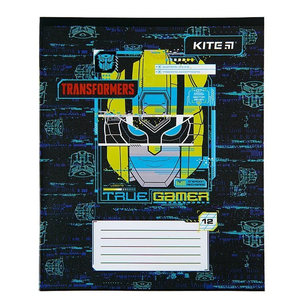 Комплект школьных тетрадей KITE Transformers 12 листов 25 шт. (TF22-235_25pcs) - фото 7