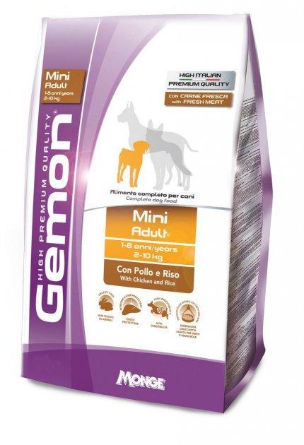 Корм сухой для взрослых собак мини пород Gemon Dog Mini курица с рисом 3 кг (70386050) Корм сухой для взрослых собак мини пород Gemon Dog Mini курица с рисом 3 кг (70386050)