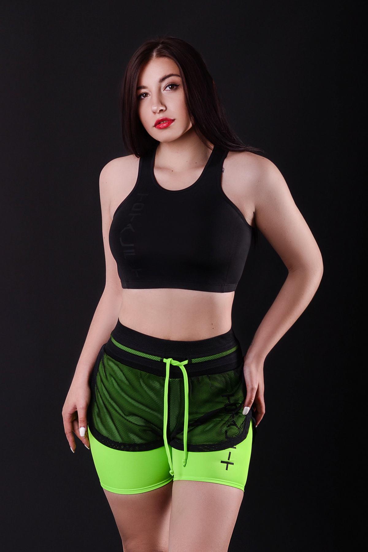 Шорти подвійні з сіткою TOTALFIT M (HW4-C29/10-M)