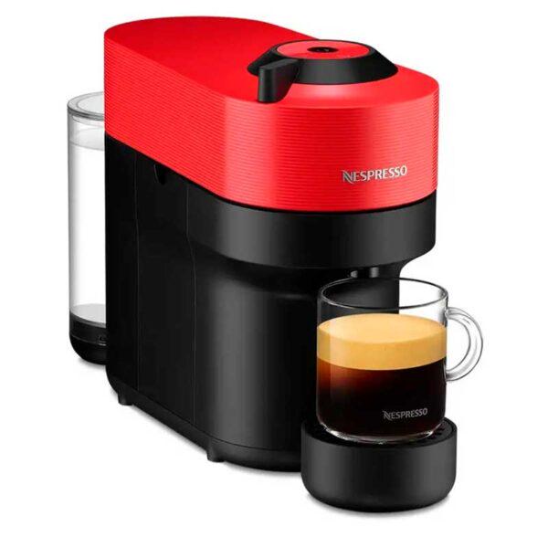 Кофеварка Nespresso vertuo pop red капсульная Красный - фото 1