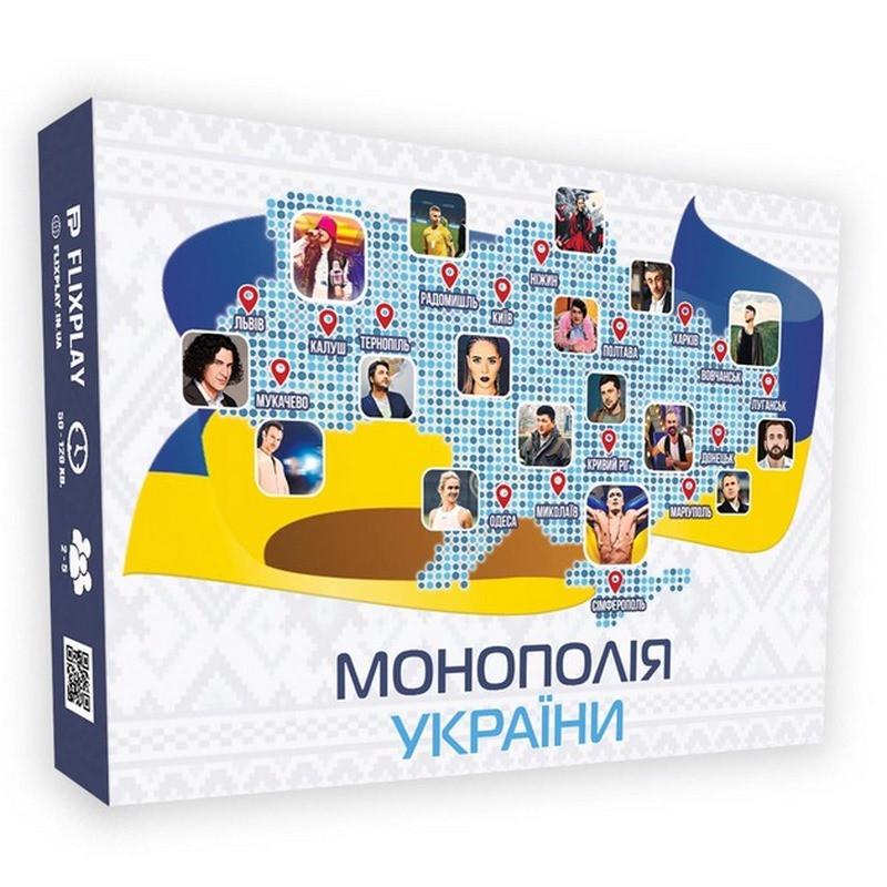 Настільна гра FlixPlay Монополія України PLR-0044 (RLT50209)