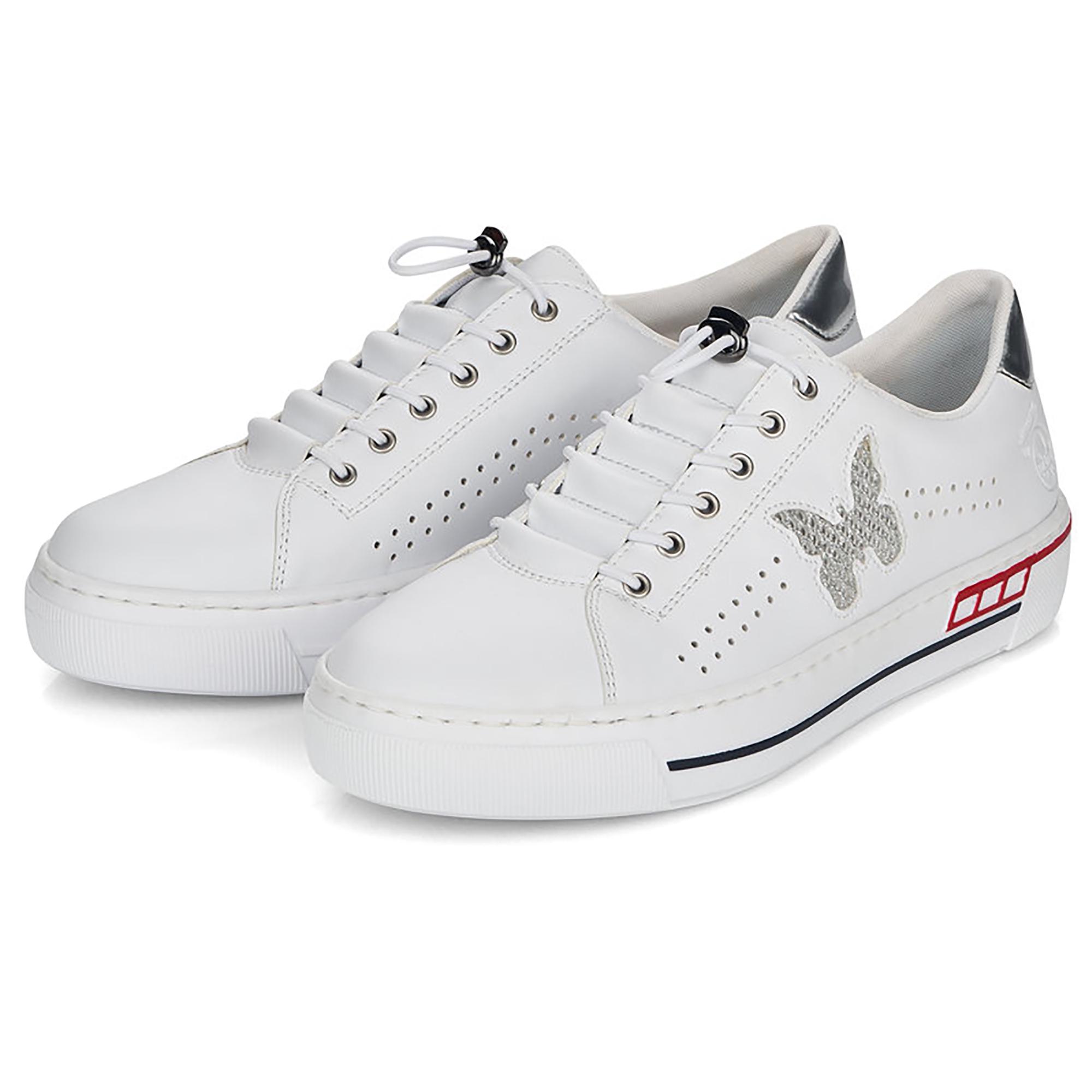 Кеды женские весенние Rieker р. 40 Белый (089316-40) - фото 4 Кеды женские весенние Rieker р. 40 Белый (089316-40) - фото 4