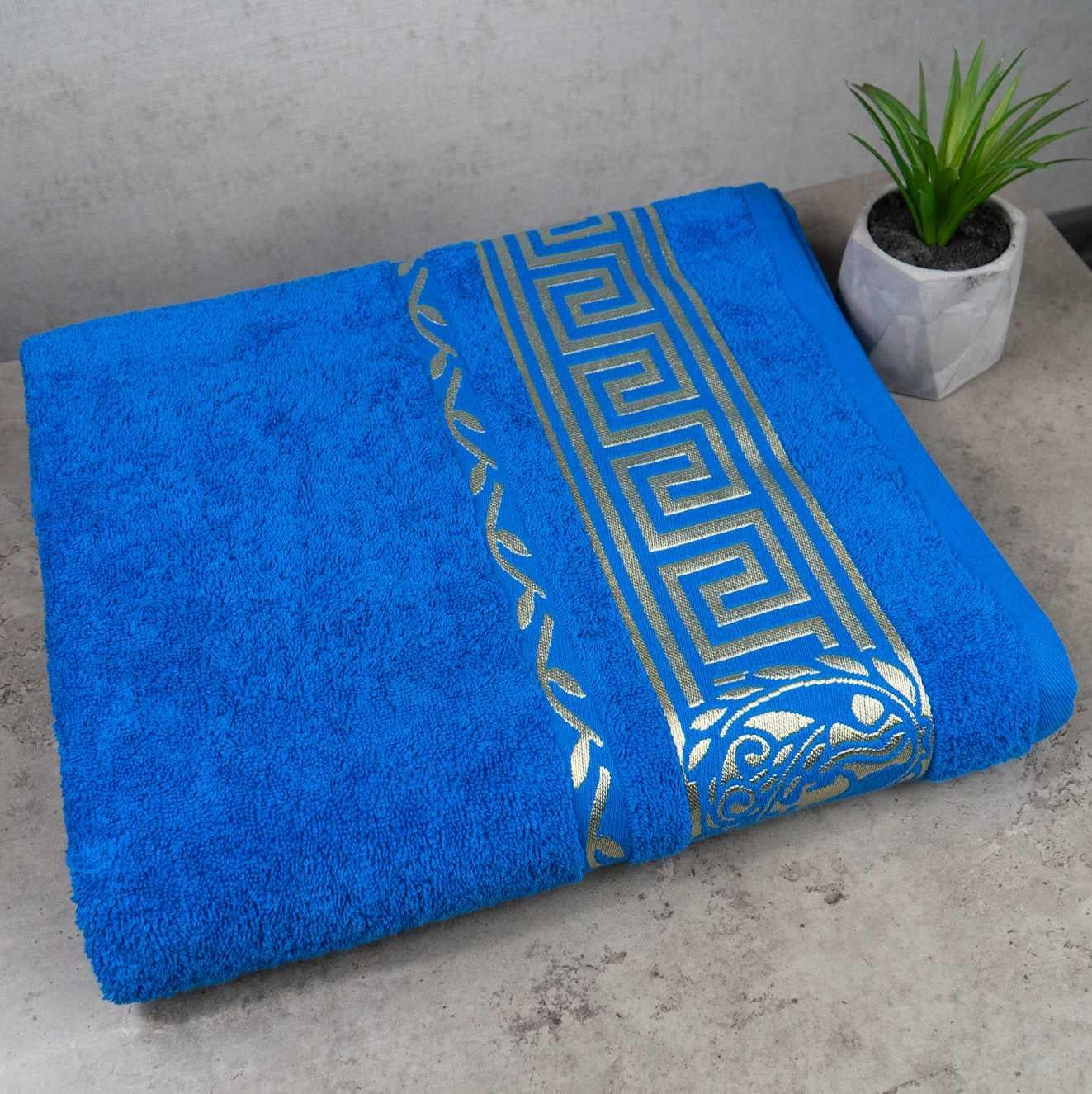 Полотенце для сауны GM Textile Caesar 70х140 см 450 г/м2 Голубой (450-140-Caesar-lblue)