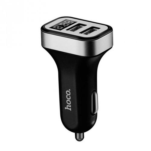 Адаптер автомобільний Hoco Z3 Fast 2xUSB Black Адаптер автомобільний Hoco Z3 Fast 2xUSB Black
