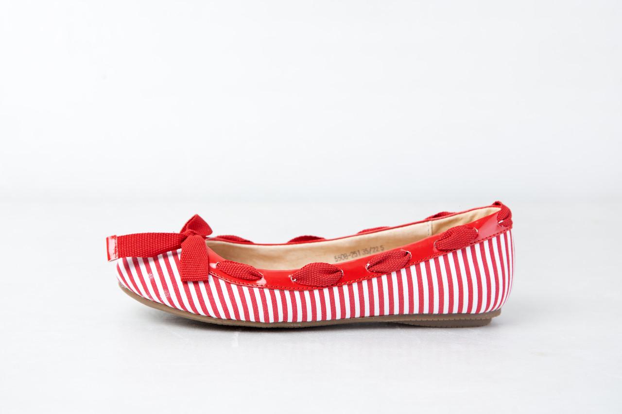 Балетки Arial р. 35 Червоний (4527835) - фото 2
