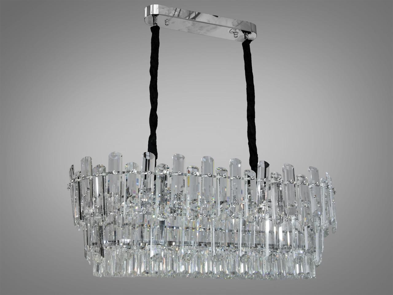 Люстра хрустальная LED 2020/800x300CH (2437588106)
