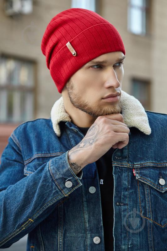 Мужская шапка «Хорс» Braxton красный 56-59 Мужская шапка «Хорс» Braxton красный 56-59