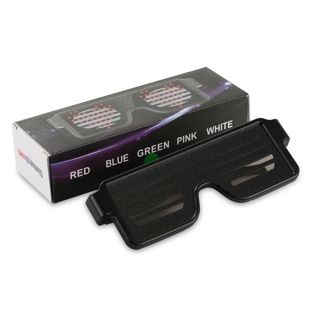 Окуляри світлодіодні з вбудованим акумулятором 8 режимів роботи Червоний (VA-1121090432) - фото 7 Окуляри світлодіодні з вбудованим акумулятором 8 режимів роботи Червоний (VA-1121090432) - фото 7