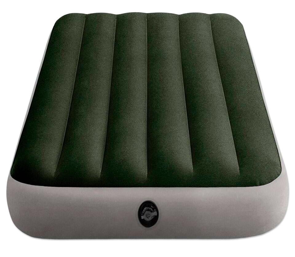 Надувной матрас для одного 191х99 см Intex 64107 оливковый (64107) Надувной матрас для одного 191х99 см Intex 64107 оливковый (64107)