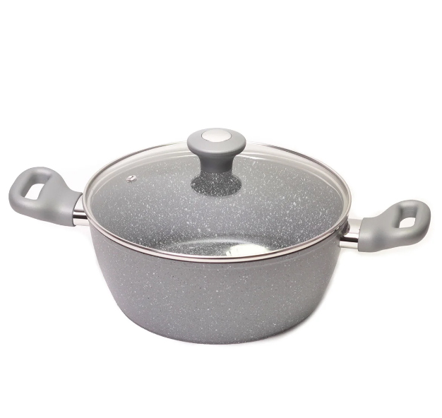 Кастрюля с крышкой Kamille 4 л (KM-4281GR)