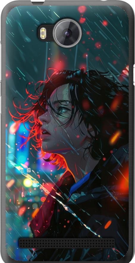 Чехол на Huawei Y3II / Y3 2 Ночные огни (6096u-495-42517)