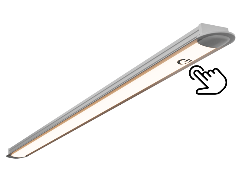 Светильник светодиодный мебельный LEDUA Альфа Мастер врезной 1500 мм 12 В 3500К (55318943) Светильник светодиодный мебельный LEDUA Альфа Мастер врезной 1500 мм 12 В 3500К (55318943)