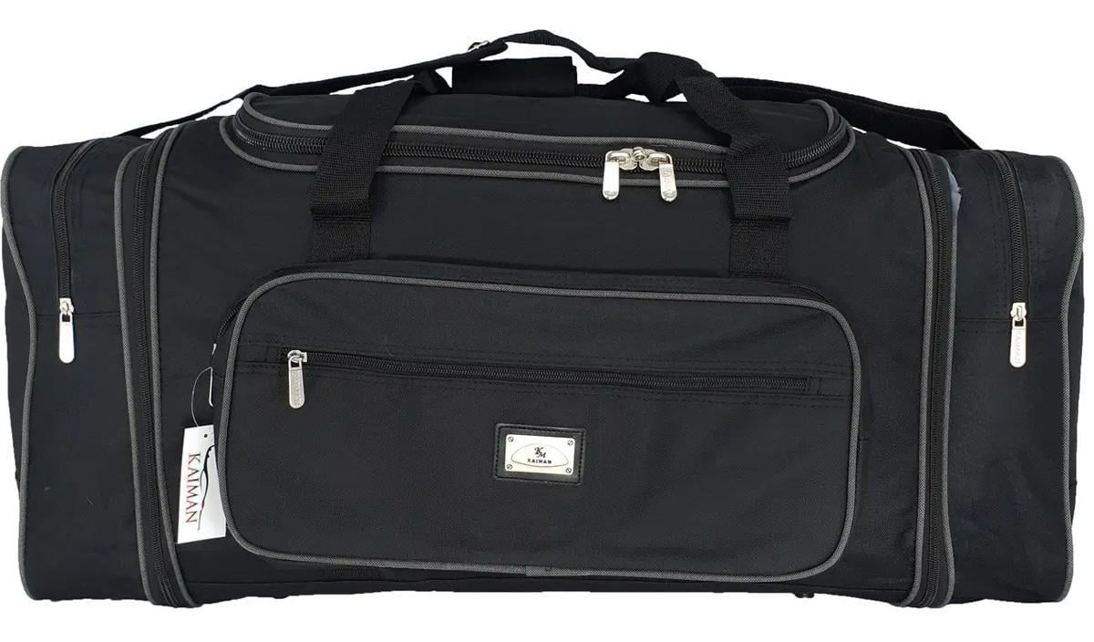 Сумка KAIMAN дорожная с расширением 70/80 см Черный (S708002)
