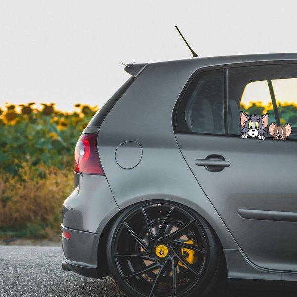 Наклейки на автомобиль из прочного ПВХ 3 шт. (AN00156) - фото 8 Наклейки на автомобиль из прочного ПВХ 3 шт. (AN00156) - фото 8