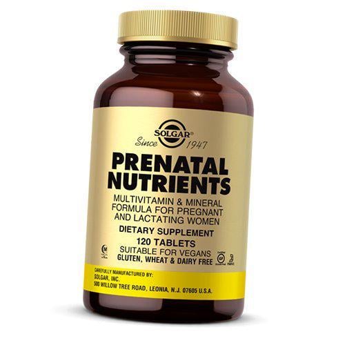 Вітаміни для вагітних Prenatal Nutrients 120 таблеток (36313001)