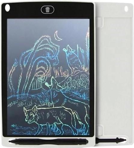 Планшет LCD графічний Writing Tablet для малювання 8,5" White (HP0050633) - фото 2