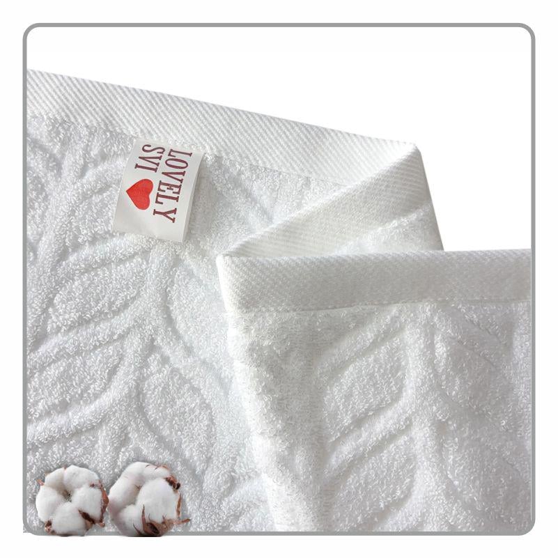 Рушник банний Lovely Svi Milano бавовна жаккард 70х140 см Білий (681124) - фото 2 Рушник банний Lovely Svi Milano бавовна жаккард 70х140 см Білий (681124) - фото 2