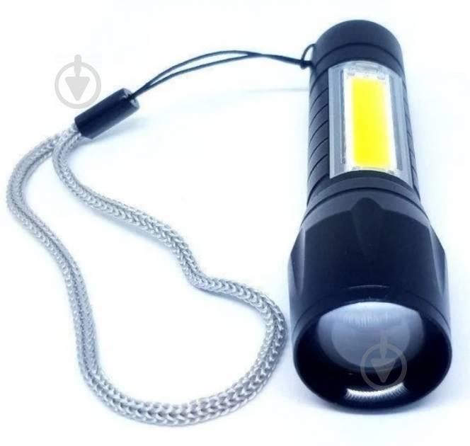 Aонарик ручной на аккумуляторах Bailong COB USB BL-511 (216505153zag)