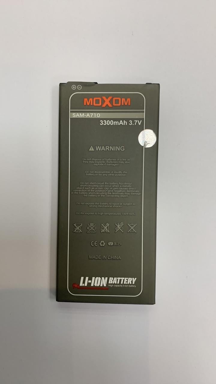 Акумулятор Moxom для Samsung A710/a7 2016 3300 mAh (000536684)