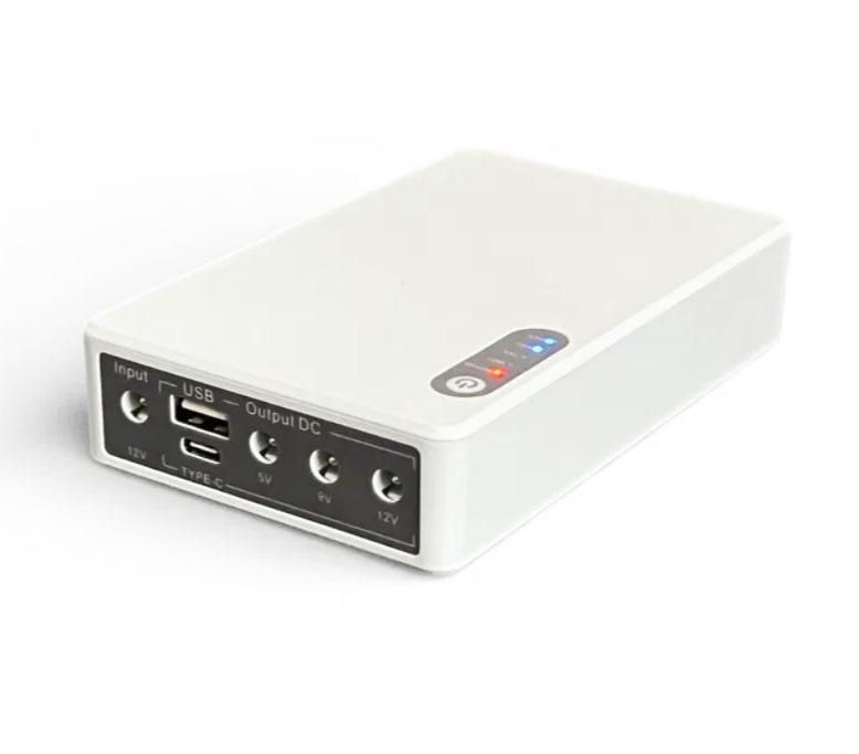 Повербанк для роутера MINI DC UPS WGP NEP 5V-9V-12V 10400mAh с блоком питания (31475637)